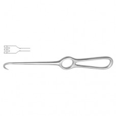 Volkmann Retractor 3 Blunt Prongs Stainless Steel, 22 cm - 8 3/4"